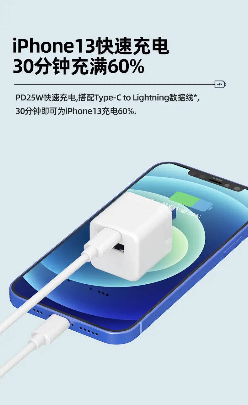 Universal 25W USB Charger for Mobile Phones — feature 6