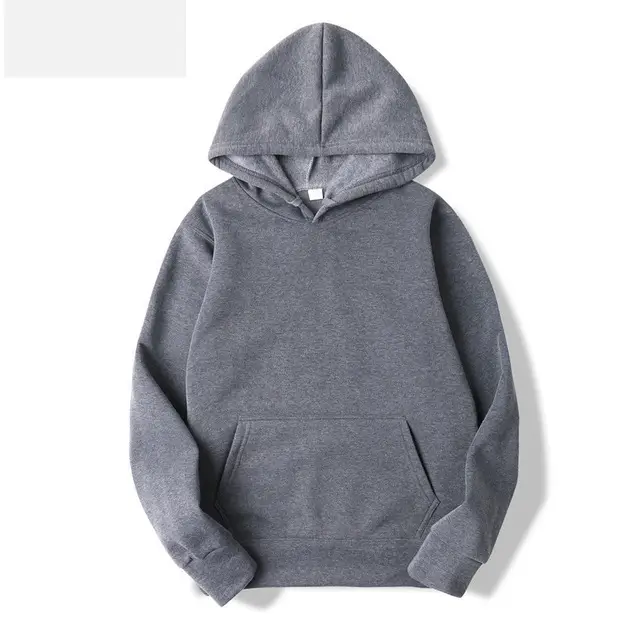Men's Black Hooded Sweatpants Large Winter Casual Pants - Image 10