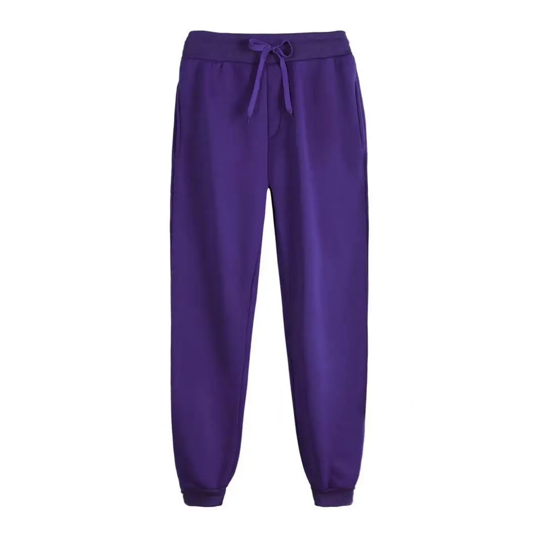 Men's Black Hooded Sweatpants Large Winter Casual Pants - Image 19