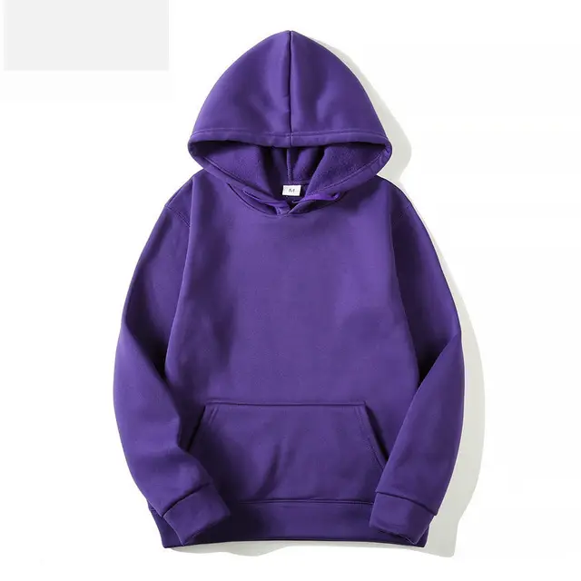 Men's Black Hooded Sweatpants Large Winter Casual Pants - Image 5