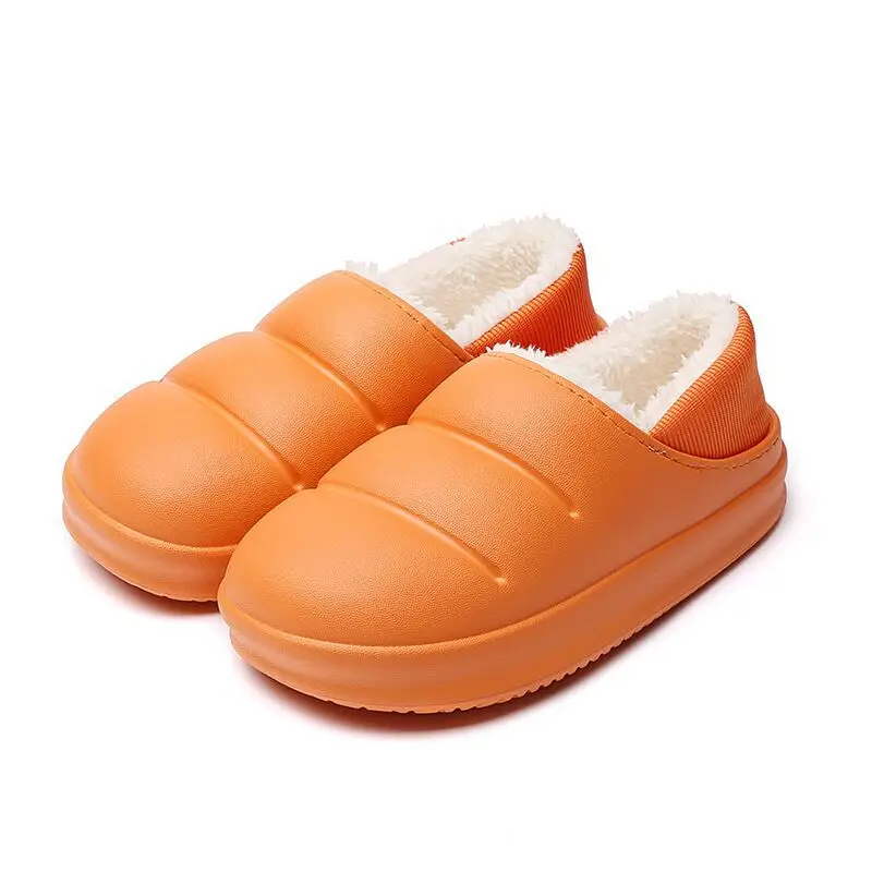 Trendy Warm Plush Snow Boots for Men and Women, Thickened Cotton Slippers for Couples, Wholesale for Supermarkets and Physical Stores, Home Use - Image 3