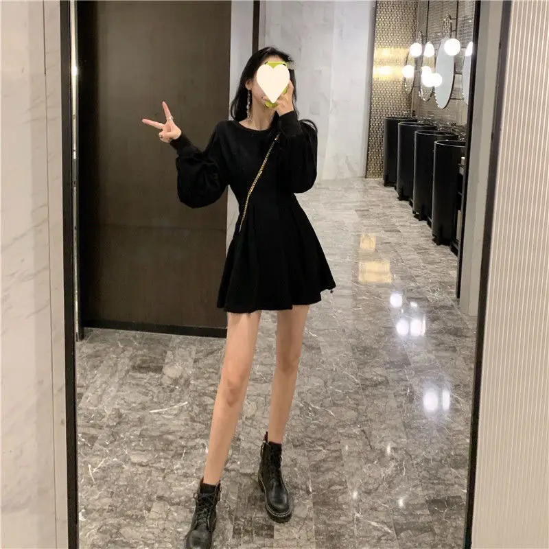New Style Long Sleeve A-Line Skirt Set Grey 2026 — feature 19