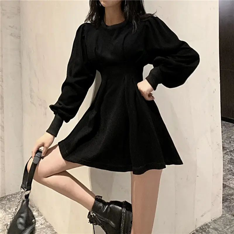 New Style Long Sleeve A-Line Skirt Set Grey 2026 — feature 22