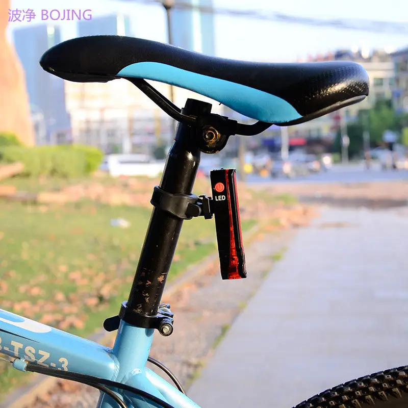 Amazon rechargeable bicycle light Spider taillight night riding accessories LED warning light outdoor laser taillight