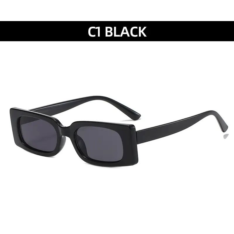 C2 Blue Square Sunglasses for Men Women
