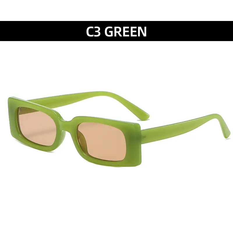 C2 Blue Square Sunglasses for Men Women - Image 3