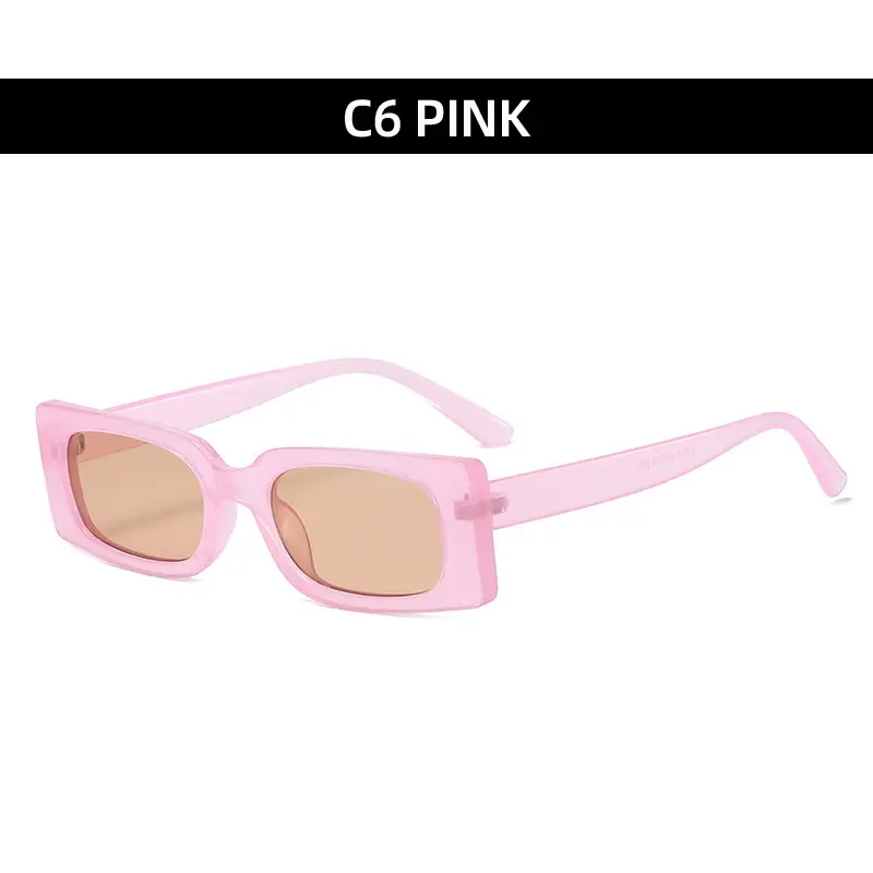 C2 Blue Square Sunglasses for Men Women - Image 6