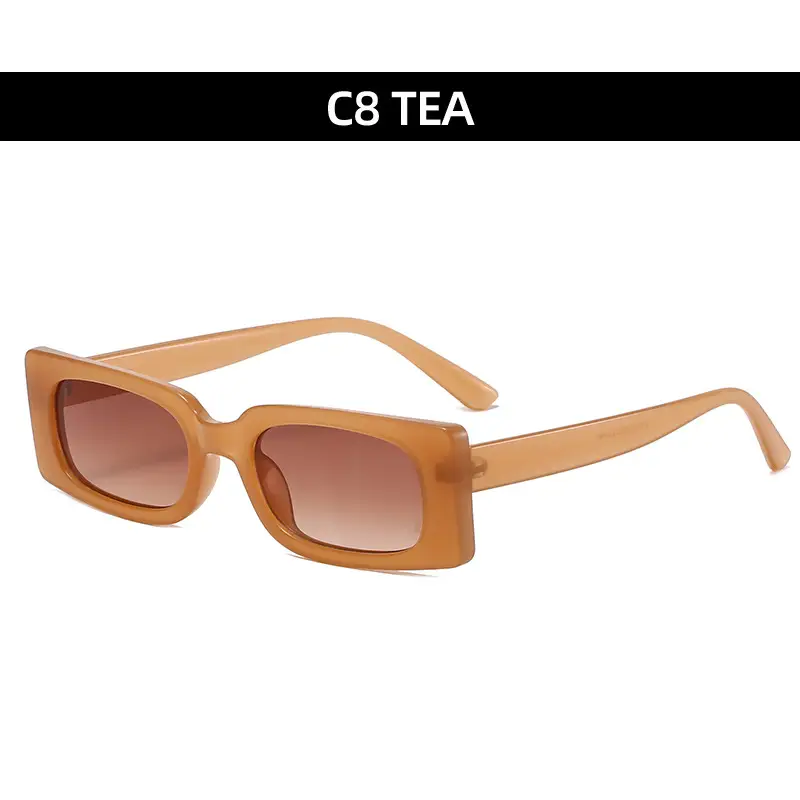 C2 Blue Square Sunglasses for Men Women - Image 8