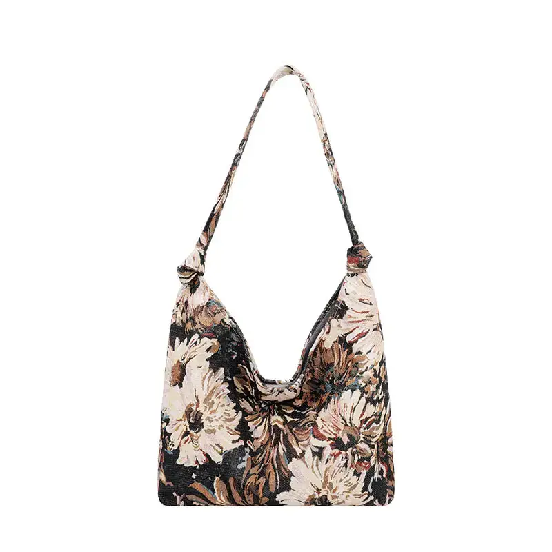 Printed Floral Underarm Bag Women 2021 - Image 8