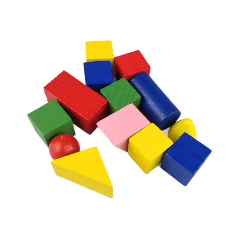 First Grade Geometry Volume Wooden Teaching Aids Set - Image 23