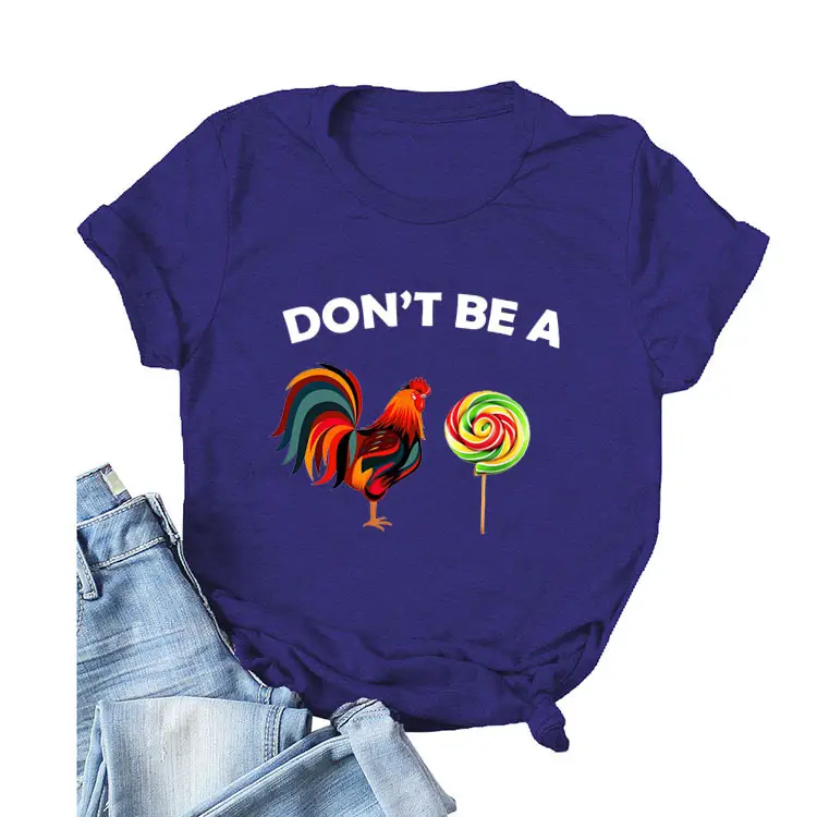 Don't Be A Roxy T-Shirt Yellow Short Sleeve - Image 25