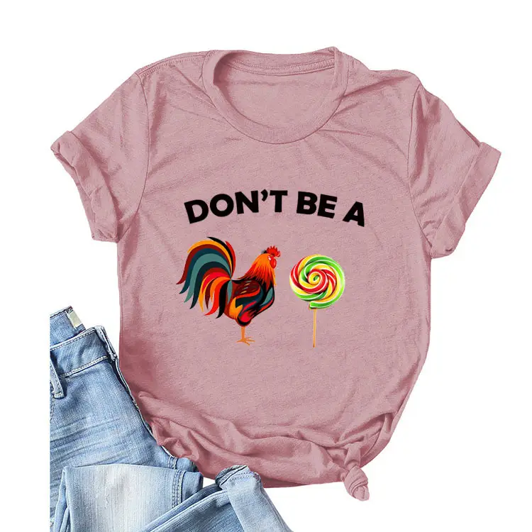 Don't Be A Roxy T-Shirt Yellow Short Sleeve - Image 26