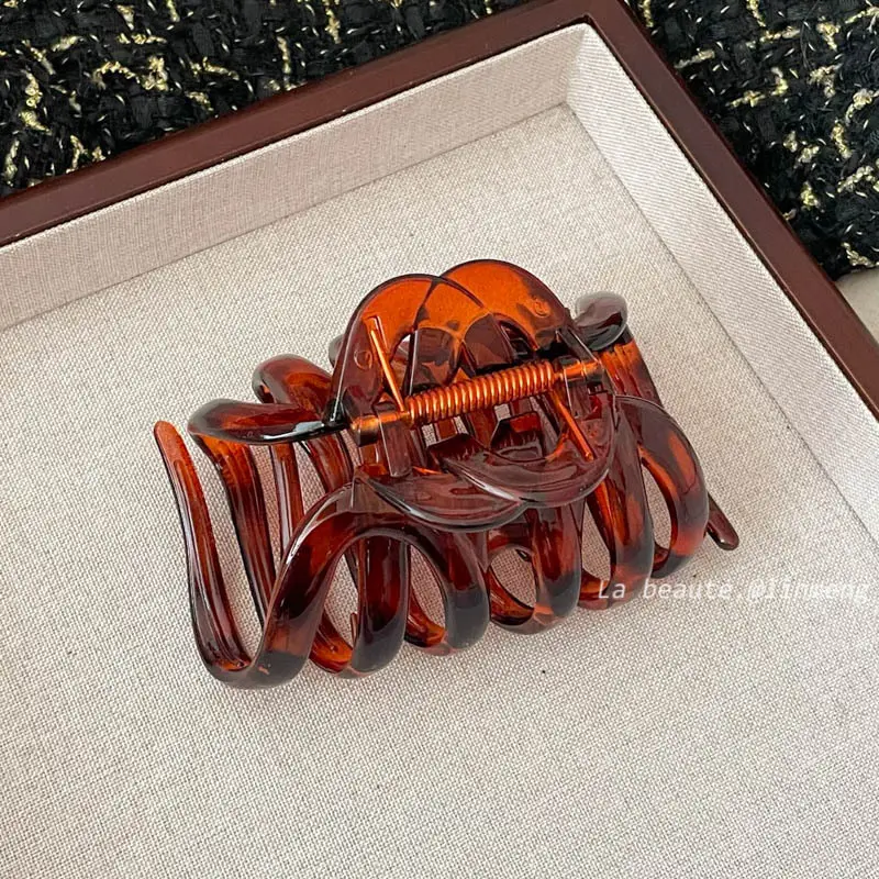 13CM Large Hair Clip for Women Men Korean Ponytail Hair Accessories - Image 29