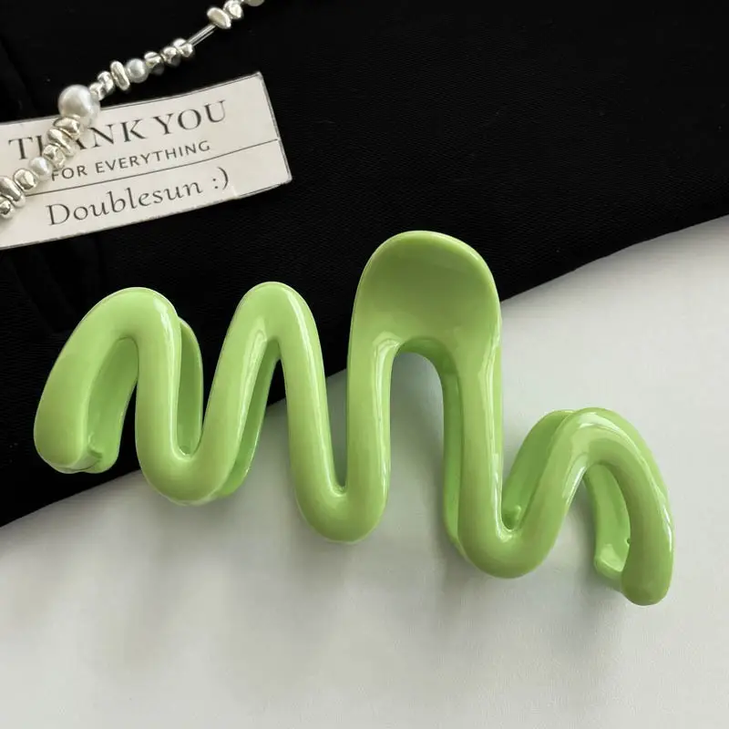13CM wave green oversized