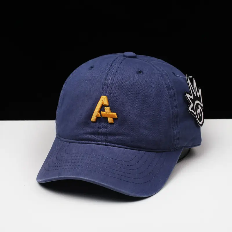 Korean Style Embroidered Baseball Cap Green — feature 1