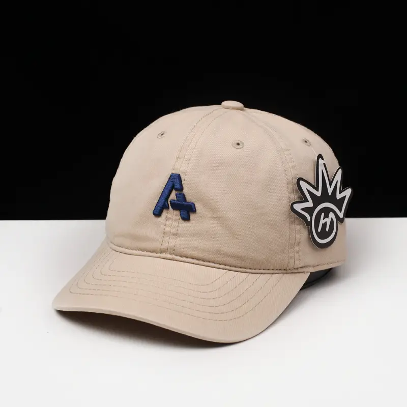 Korean Style Embroidered Baseball Cap Green - Image 2