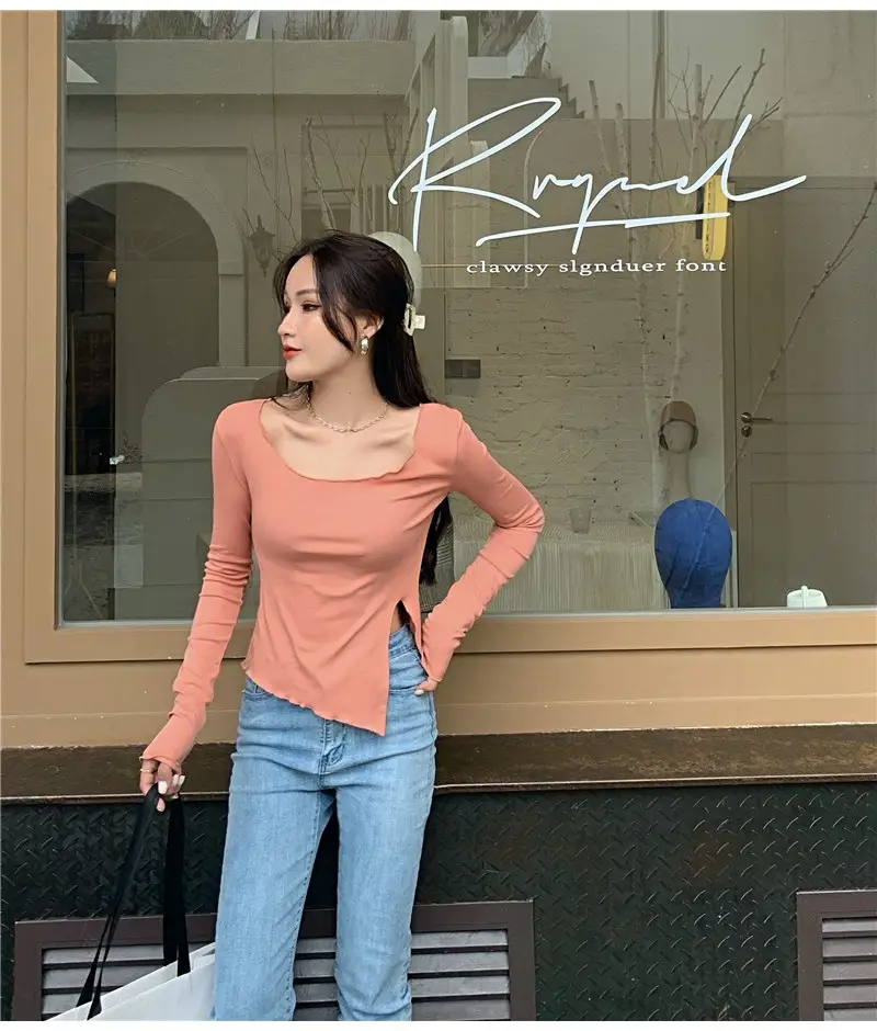 Women Black Long Sleeve T-Shirt 2025 — feature 11