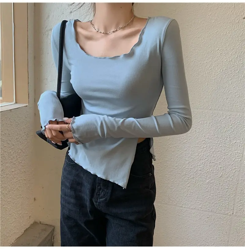 Women Black Long Sleeve T-Shirt 2025 — feature 5
