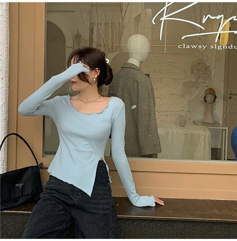 Women Black Long Sleeve T-Shirt 2025 — feature 7