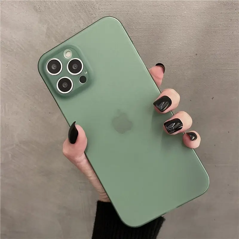 Frosted iPhone 15 Promax Case Ultra Thin Soft Protection