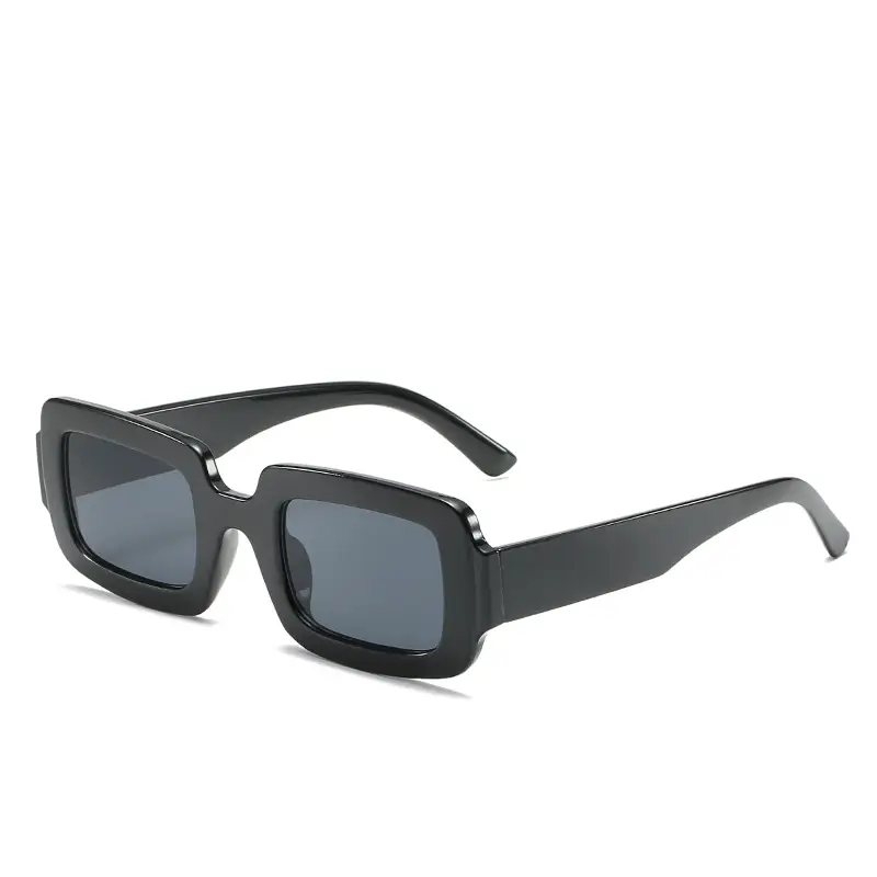 Square Frame Sunglasses Miaojia Runway Jelly Color
