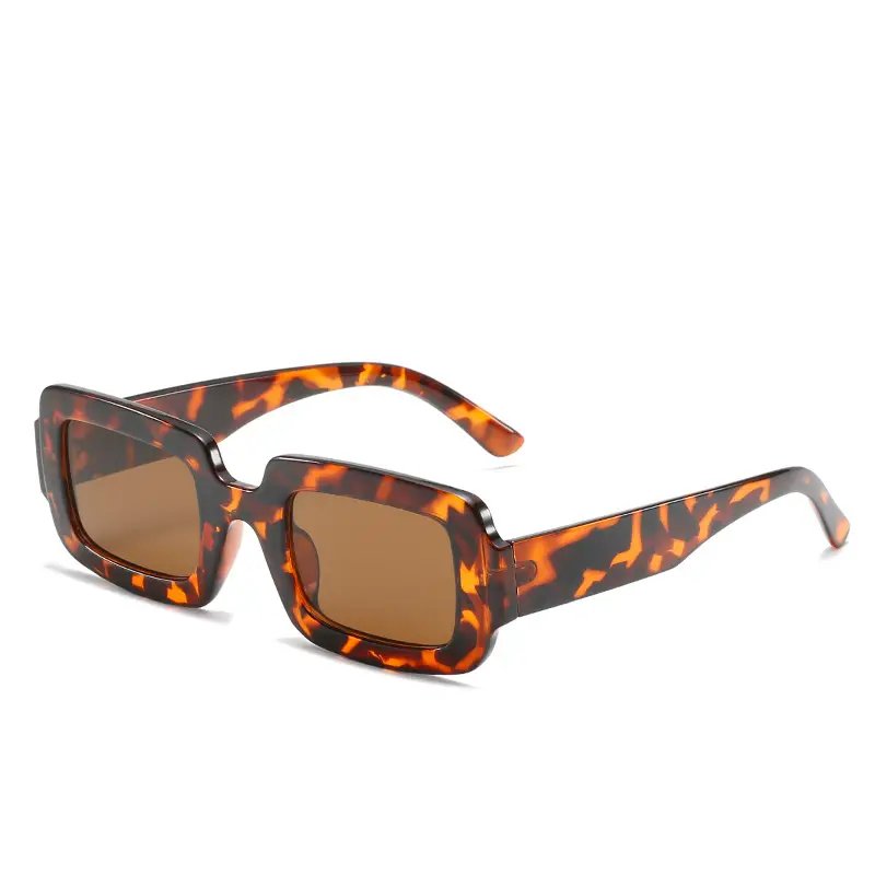 Square Frame Sunglasses Miaojia Runway Jelly Color