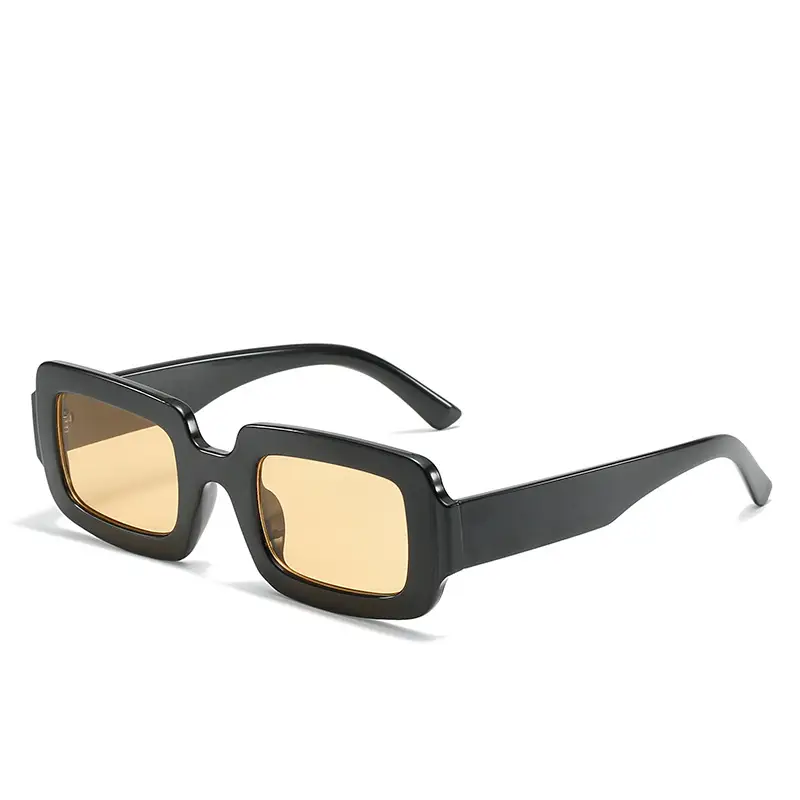 Square Frame Sunglasses Miaojia Runway Jelly Color