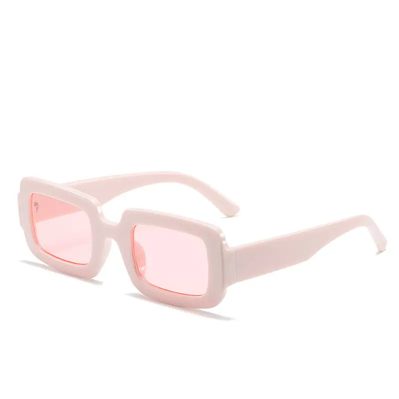 Square Frame Sunglasses Miaojia Runway Jelly Color