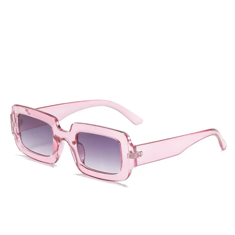 Square Frame Sunglasses Miaojia Runway Jelly Color