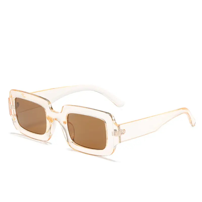 Square Frame Sunglasses Miaojia Runway Jelly Color