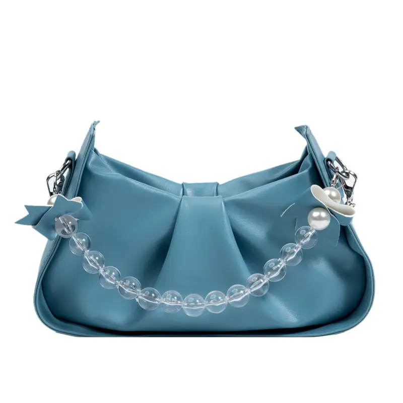 Black Chain Crossbody Bag for Women - Image 9