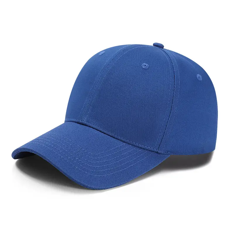 Orange Pure Cotton Baseball Cap with Custom Logo - Image 4