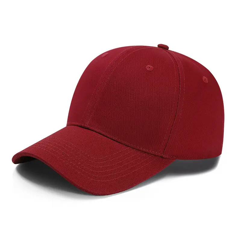 Orange Pure Cotton Baseball Cap with Custom Logo - Image 9