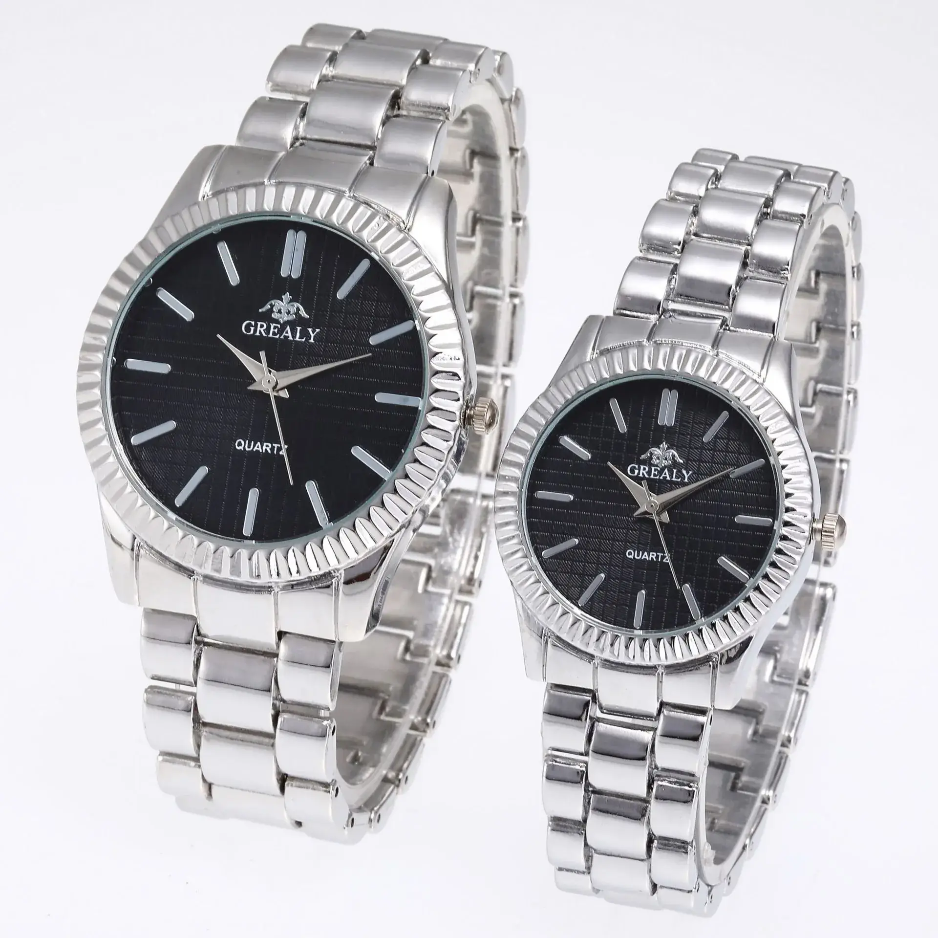 Gold Quattro Watches for Couples Set - Image 11