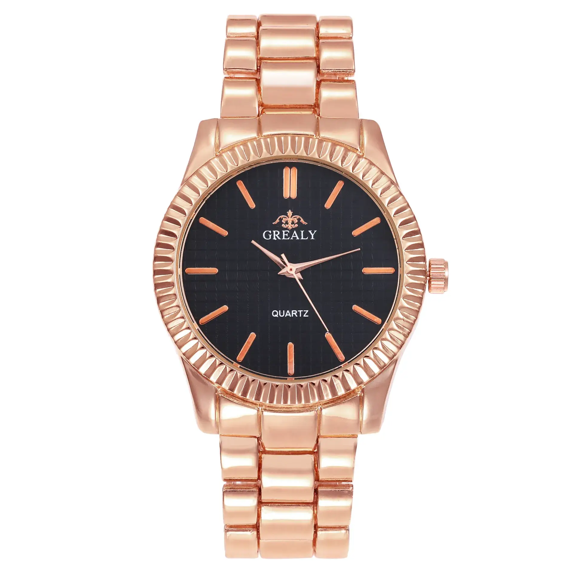 Gold Quattro Watches for Couples Set - Image 12
