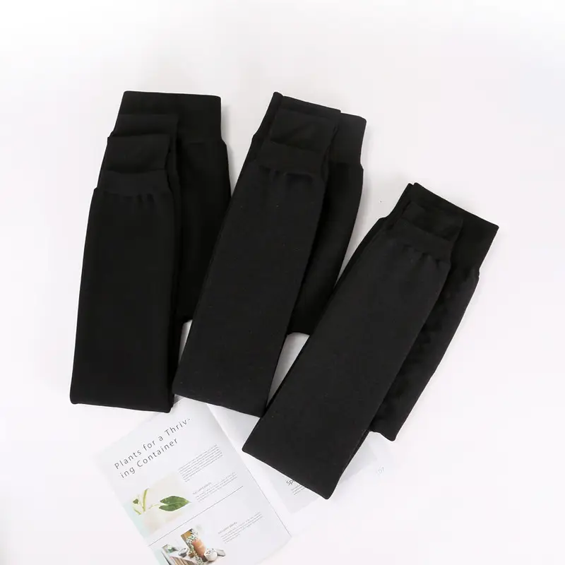 Winter Warm Black Leggings Extra Large 150kg - Image 4