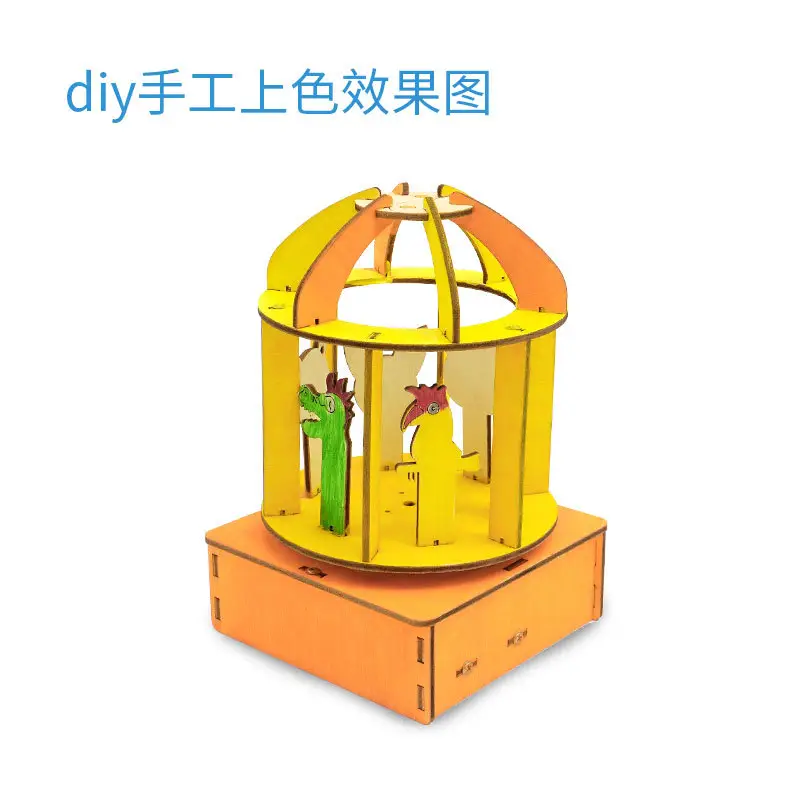 DIY Wooden Music Carousel for Kids - Image 4