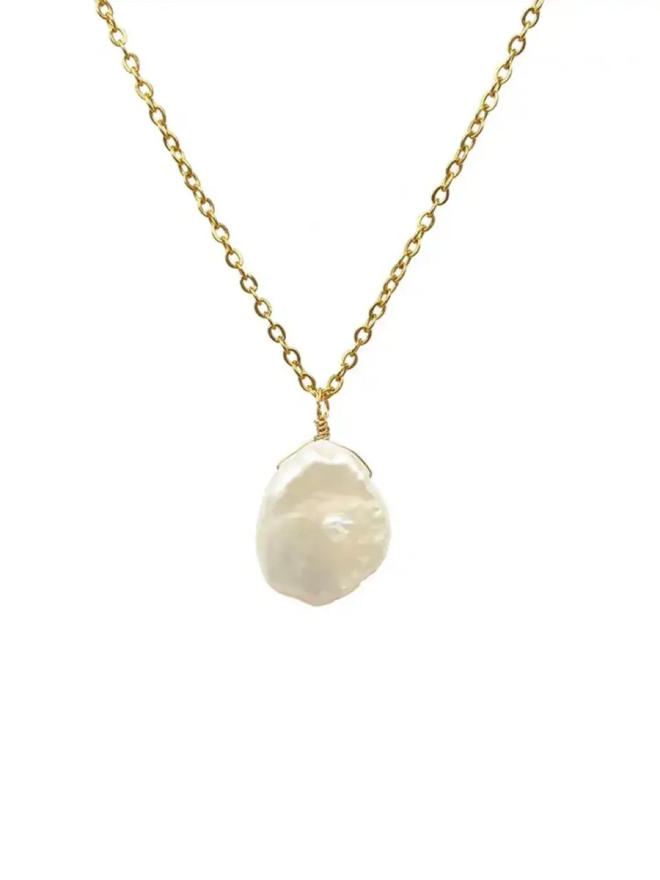 Elegant Pearl Necklace for Women Gold Chain — feature 4