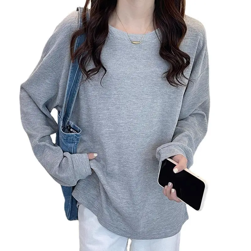 2022 Spring Sweatshirt Long Sleeve Round Neck Female - Image 10