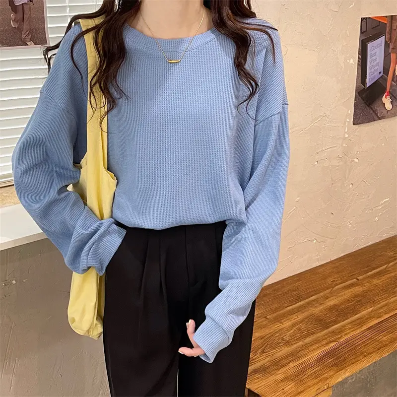 2022 Spring Sweatshirt Long Sleeve Round Neck Female — feature 10