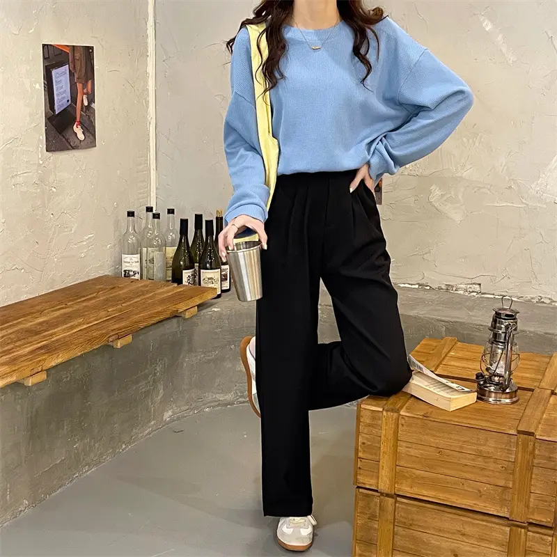 2022 Spring Sweatshirt Long Sleeve Round Neck Female — feature 15