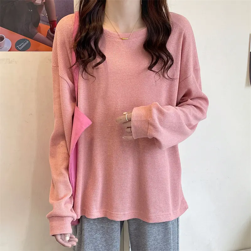 2022 Spring Sweatshirt Long Sleeve Round Neck Female — feature 24
