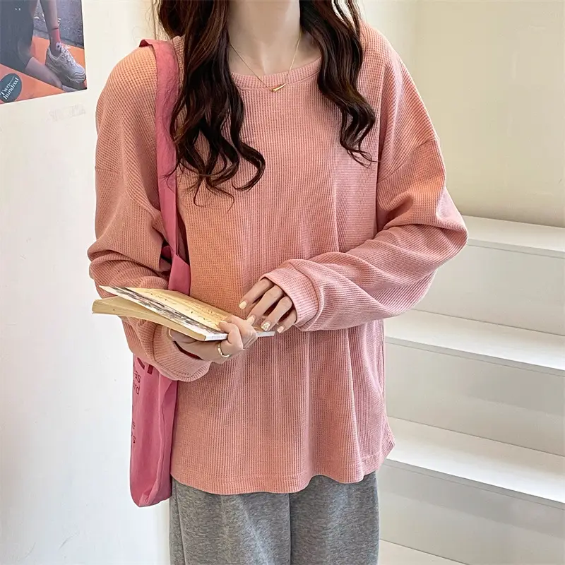 2022 Spring Sweatshirt Long Sleeve Round Neck Female — feature 25