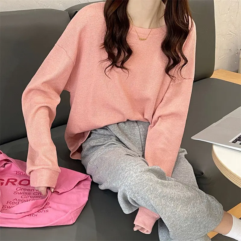 2022 Spring Sweatshirt Long Sleeve Round Neck Female — feature 26