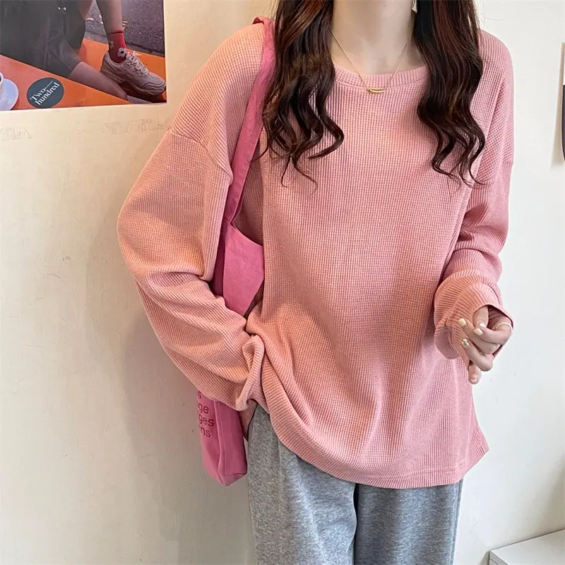 2022 Spring Sweatshirt Long Sleeve Round Neck Female — feature 27