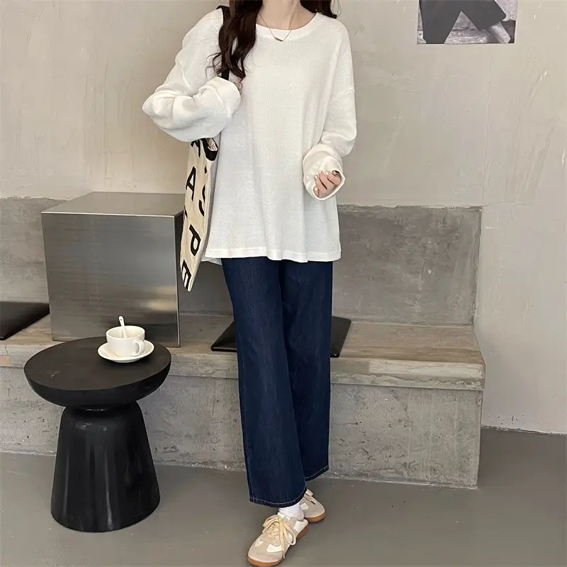 2022 Spring Sweatshirt Long Sleeve Round Neck Female — feature 35