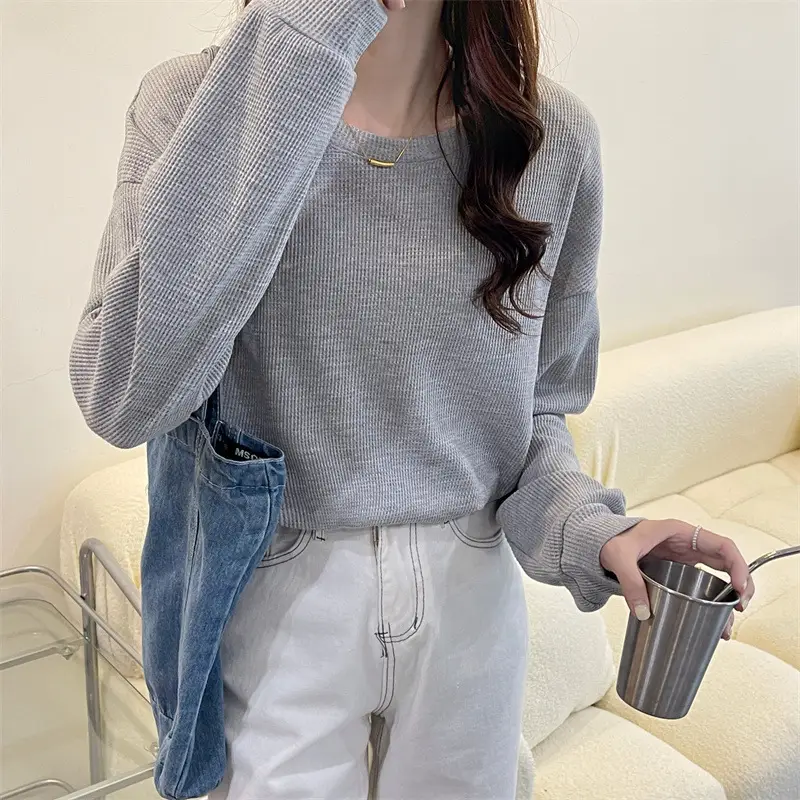 2022 Spring Sweatshirt Long Sleeve Round Neck Female — feature 42