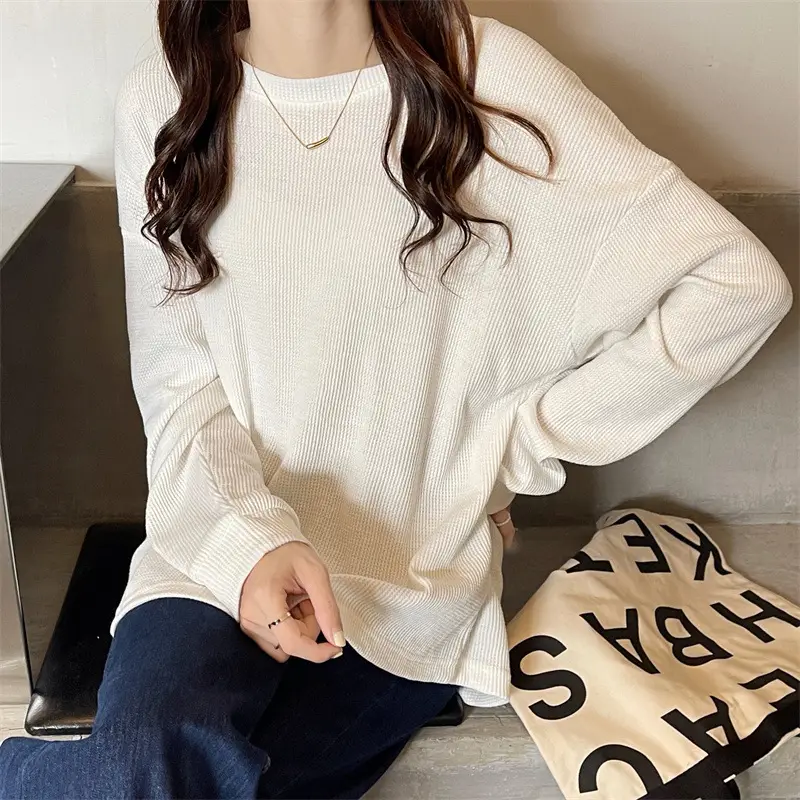 2022 Spring Sweatshirt Long Sleeve Round Neck Female — feature 44