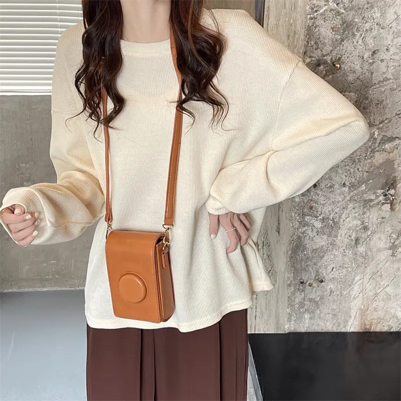 2022 Spring Sweatshirt Long Sleeve Round Neck Female — feature 48