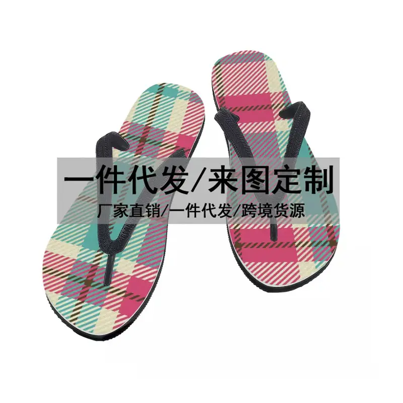 3D Galaxy Printed Flip Flops Summer Sandals